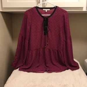 Daniel Rainn Size Small Flowy Top